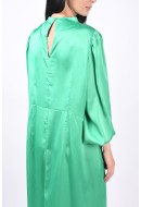 Dress Only Carmakoma Carlinema Satin Green Bee